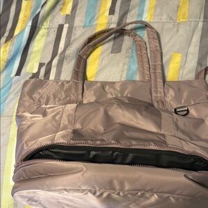 Stylish Taupe Tote Bag